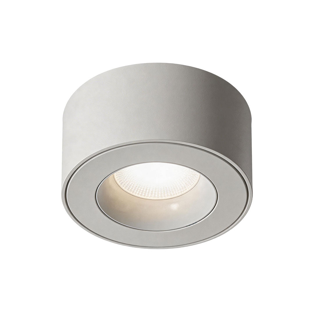 2 ST Ytmonterade Spotlights Ultra-Tunna Runda Moderna LED-lampor