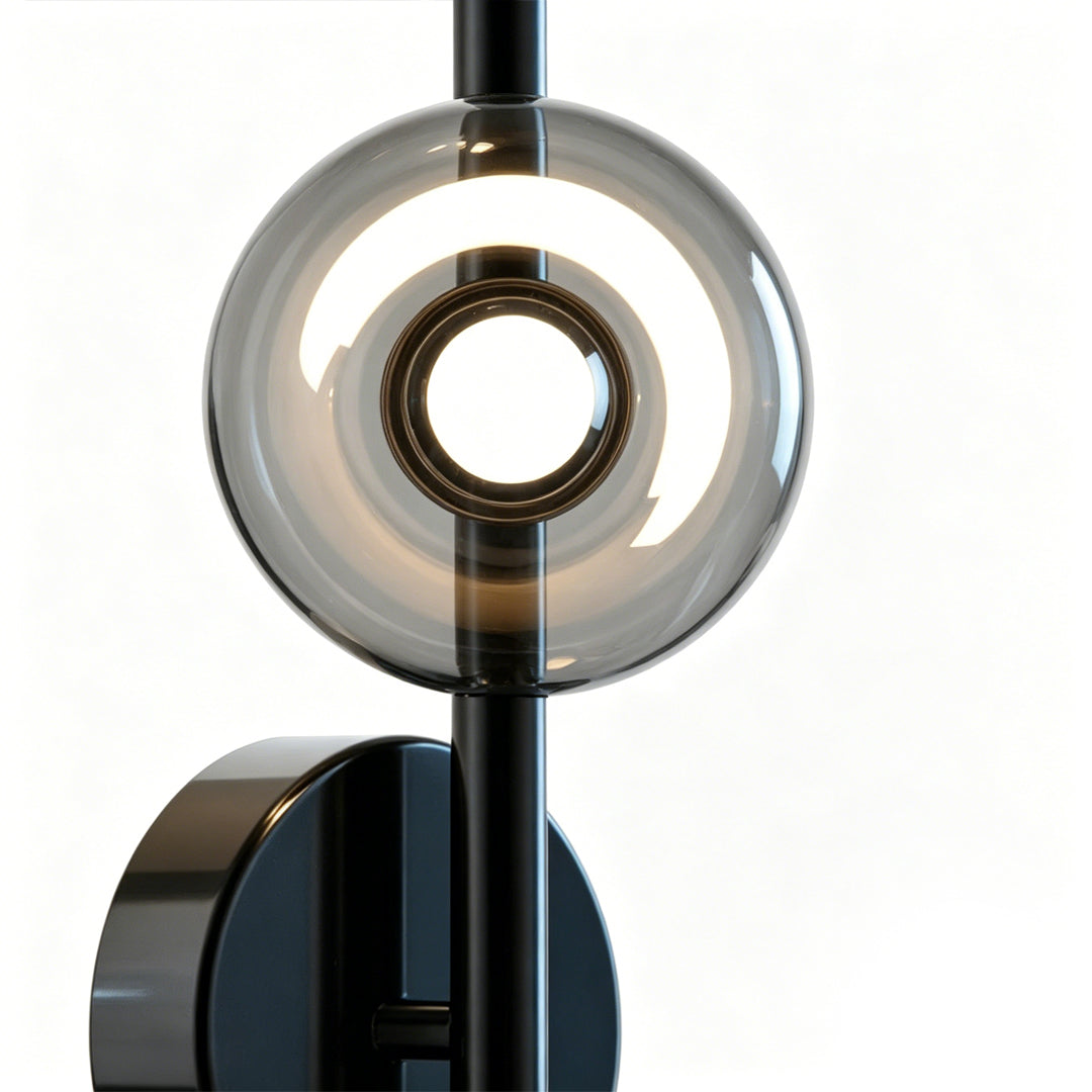 Multi Light Wall Sconce Nordisk Dekorativ Glaslampa