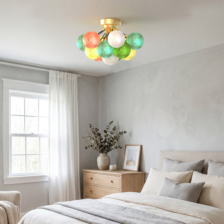 Fönsterbåge Flush Mount Lampa Modern LED Kreativ Taklampa
