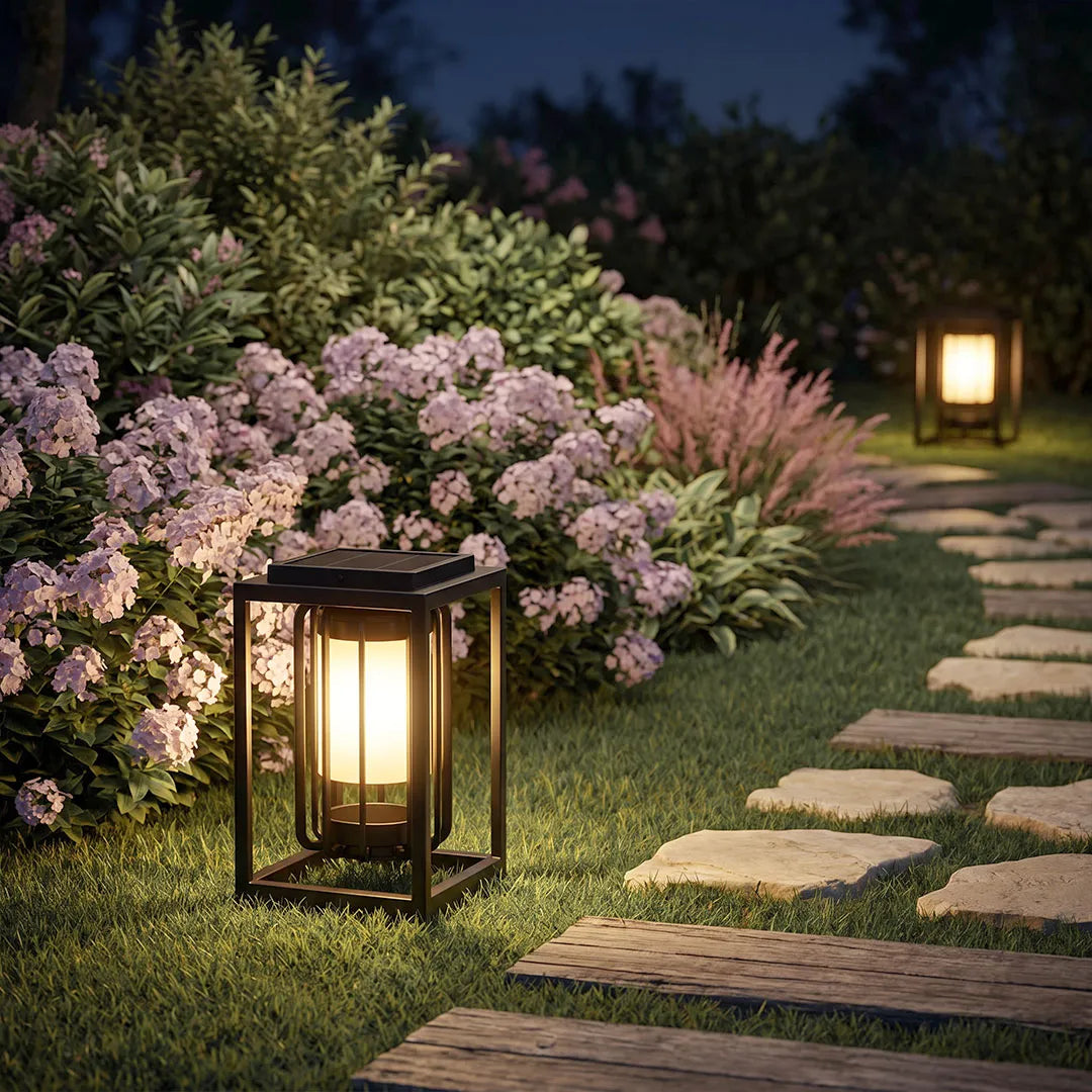 Utomhus Lantern Lampa Modern Landskapsbelysning