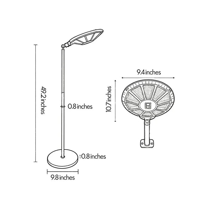 Utomhus Modern Golvlampor Solrörelsesensor Utomhus Vägglampa