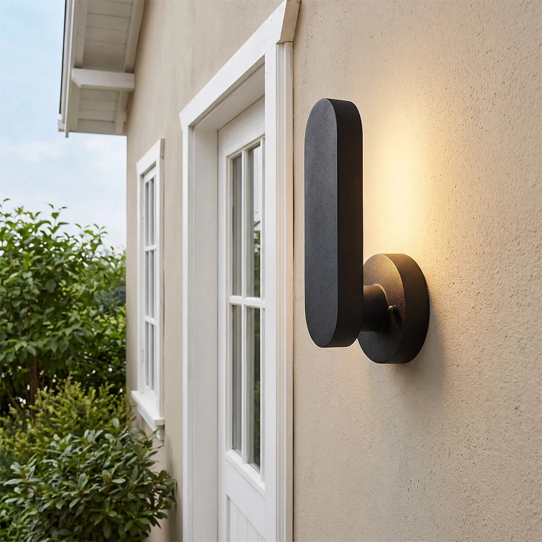 Utomhus Modern Väggbelysning Minimalistisk Cement LED Lampa