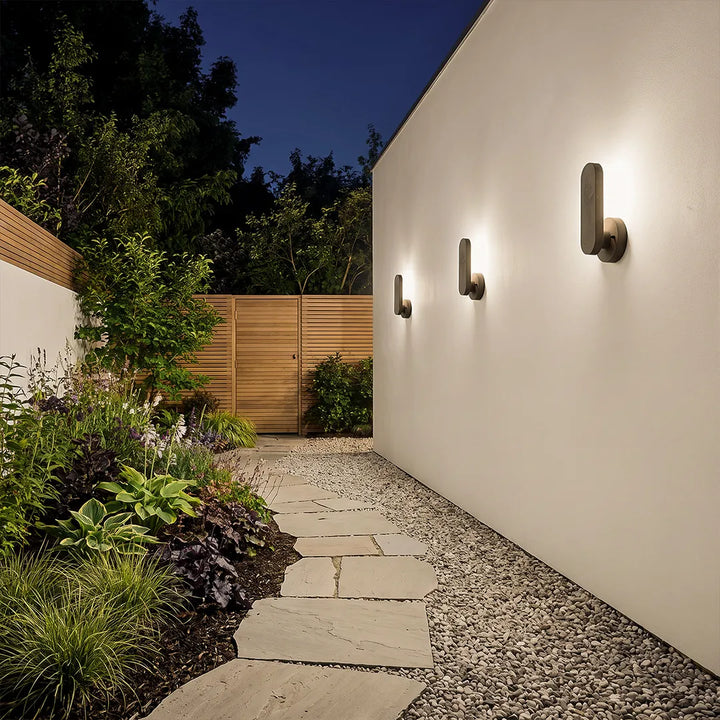 Utomhus Modern Väggbelysning Minimalistisk Cement LED Lampa