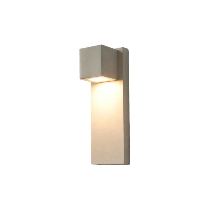 Utomhus Sten Väggbelysning Minimalistisk LED Geometri Ljus