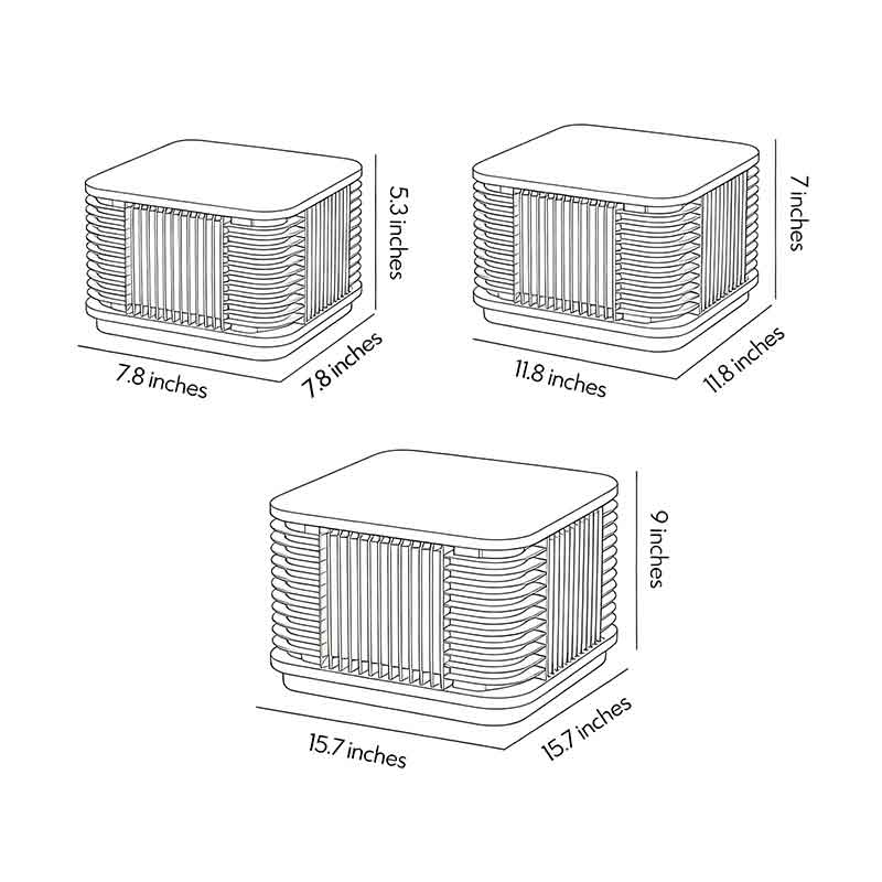 Säule Solarlampor Modern Utomhusbelysning