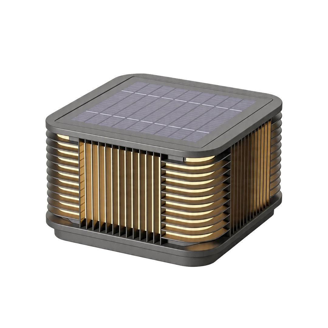Säule Solarlampor Modern Utomhusbelysning