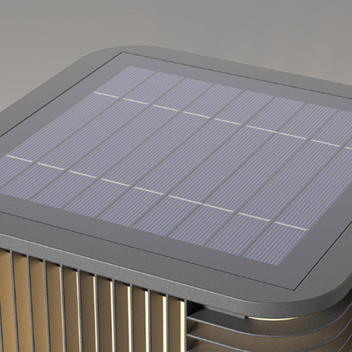 Säule Solarlampor Modern Utomhusbelysning