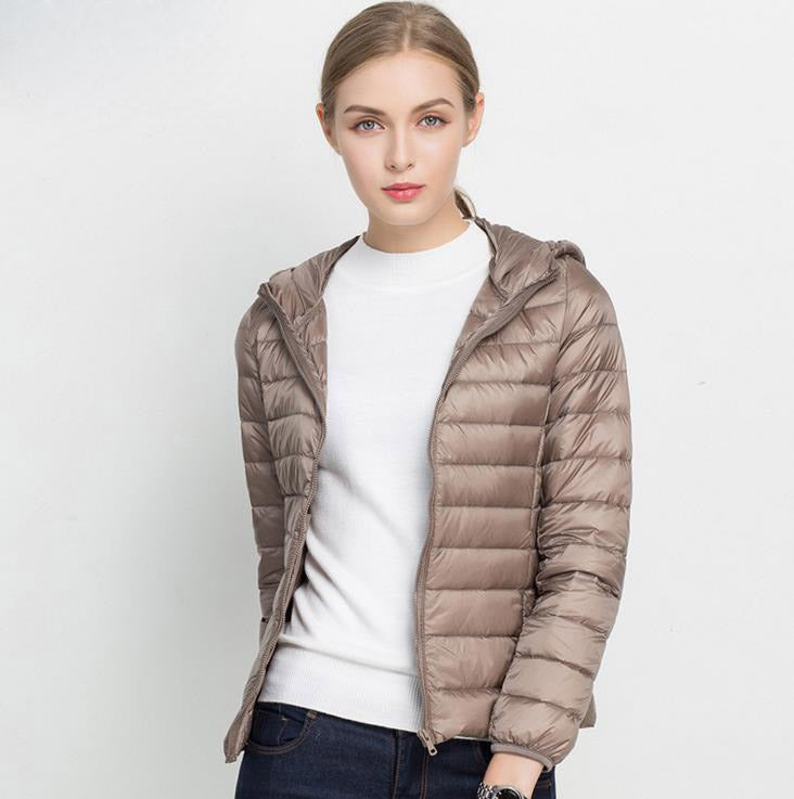 Lätt Jacka Urban Chic Gjord av Down