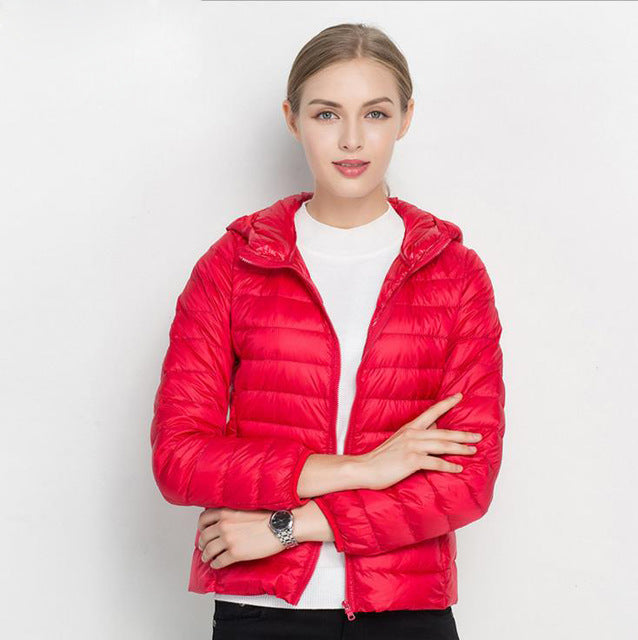 Lätt Jacka Urban Chic Gjord av Down