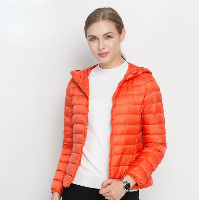 Lätt Jacka Urban Chic Gjord av Down