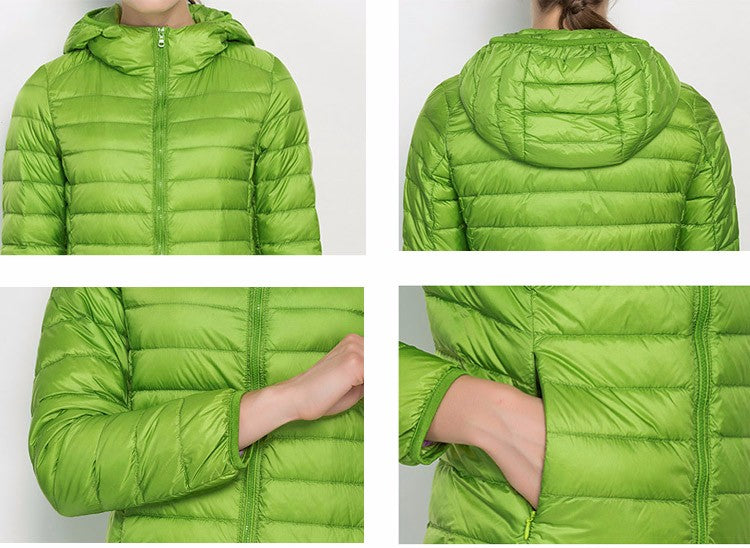 Lätt Jacka Urban Chic Gjord av Down