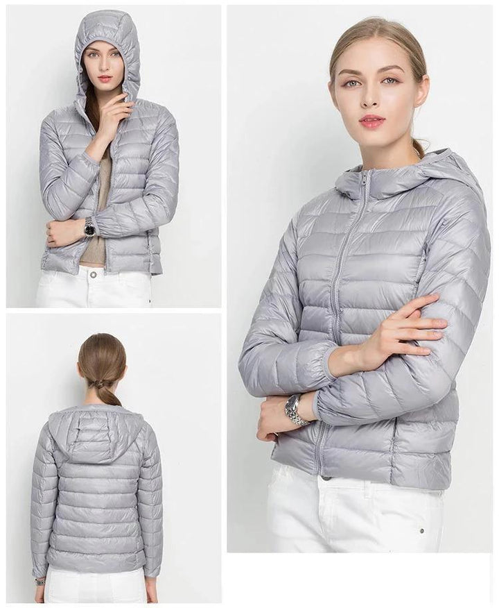 Lätt Jacka Urban Chic Gjord av Down