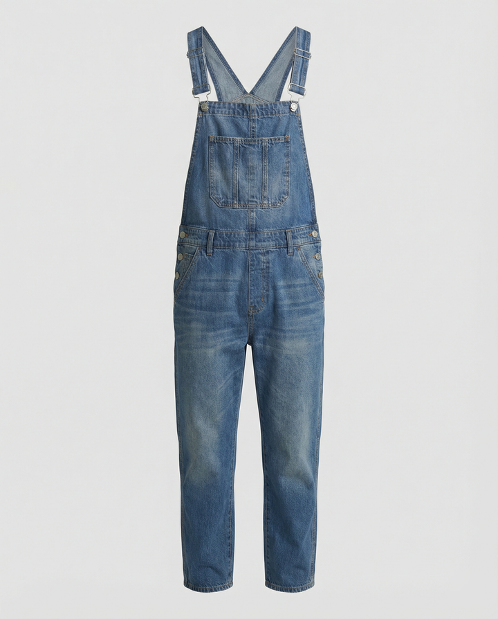 Herr overalls robust med justerbar straps