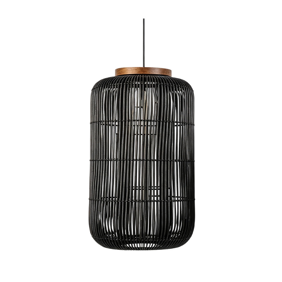 Rattan Ljuskronor Wabi-Sabi Handgjord Taklampa