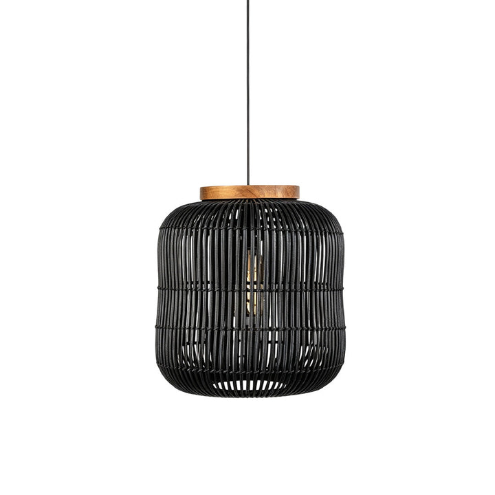 Rattan Ljuskronor Wabi-Sabi Handgjord Taklampa