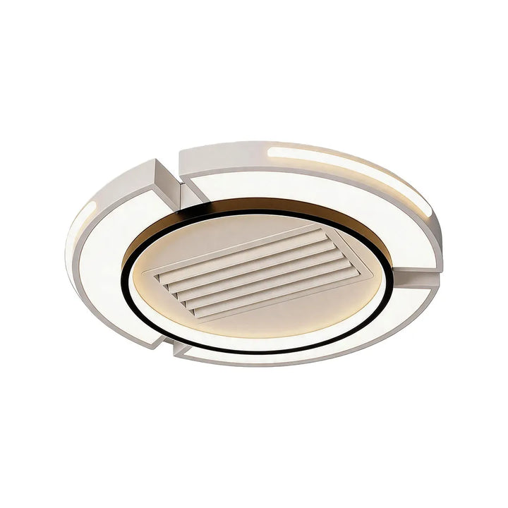 Bladeless Takfläkt med Belysning Modern Dold Blad LED Lampa