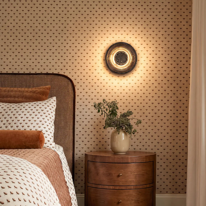 Rund Vägglampa Modern Lyx Konstnärlig Accentbelysning
