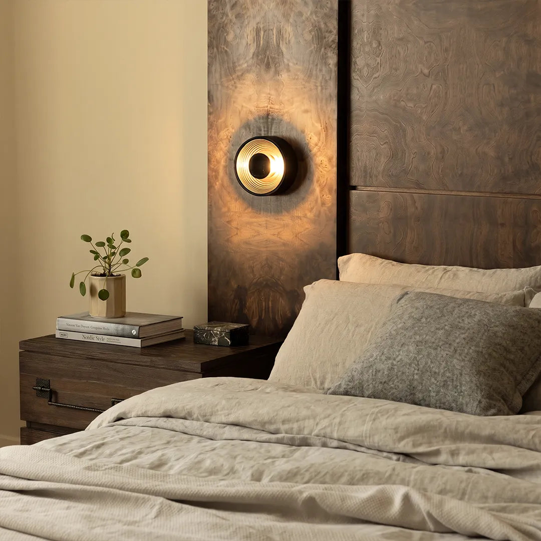 Rund Vägglampa Modern Lyx Konstnärlig Accentbelysning