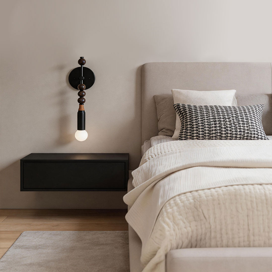 LED Väggkonst Lampor Fransk Marmor Glob Vintage Ljus
