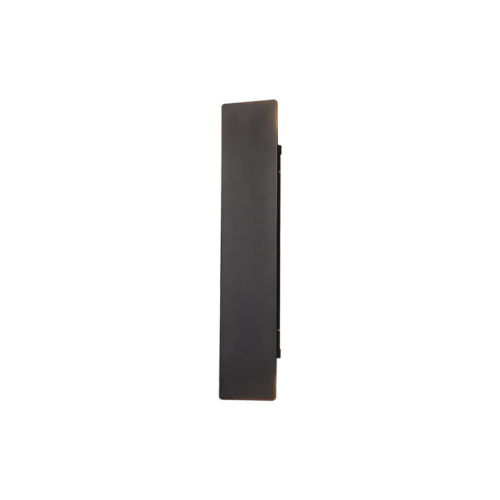 Svarta upp- och nedvägglampor Modern Minimalistisk LED-lampa