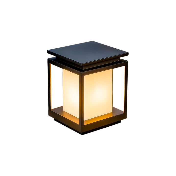 Solenergi Lampa för Huvudport Säule Modern Utomhusbelysning