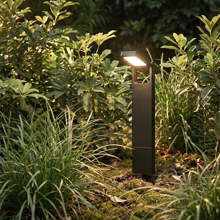2 ST Solstake Lampa Skymning till Gryning Utomhus Marklampa
