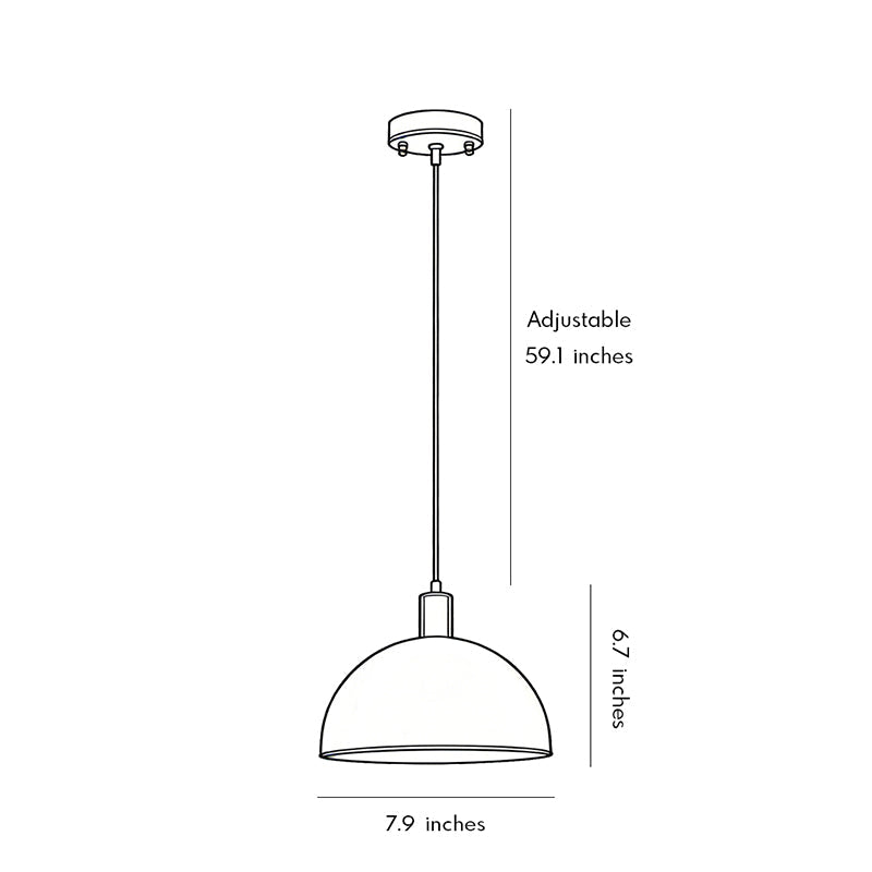 Brass Pendant Lighting Nordic Industrial Small Ceiling Light