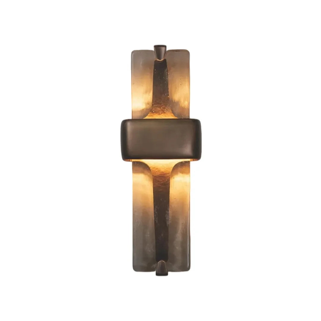 Texturerad Resin Vägglampa Vintage Konst Dekorativ Belysning