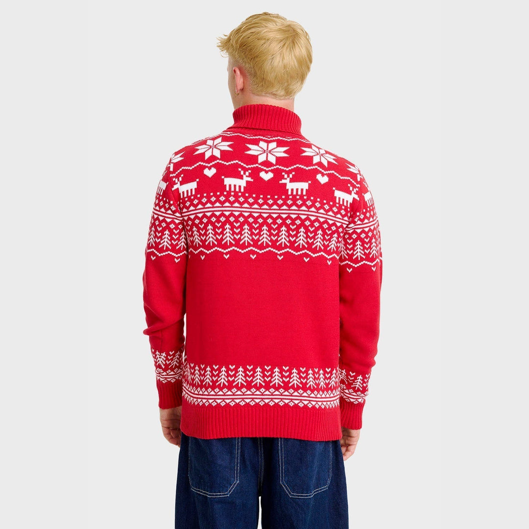 Greenland Christmas Turtleneck Tröja Herr