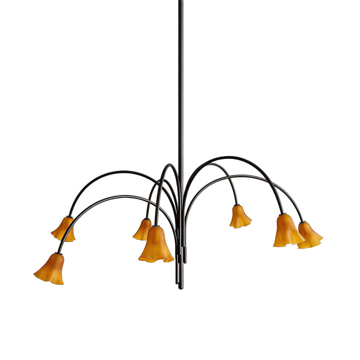 Vintage Blomsterkrona Fransk Gren Taklampa