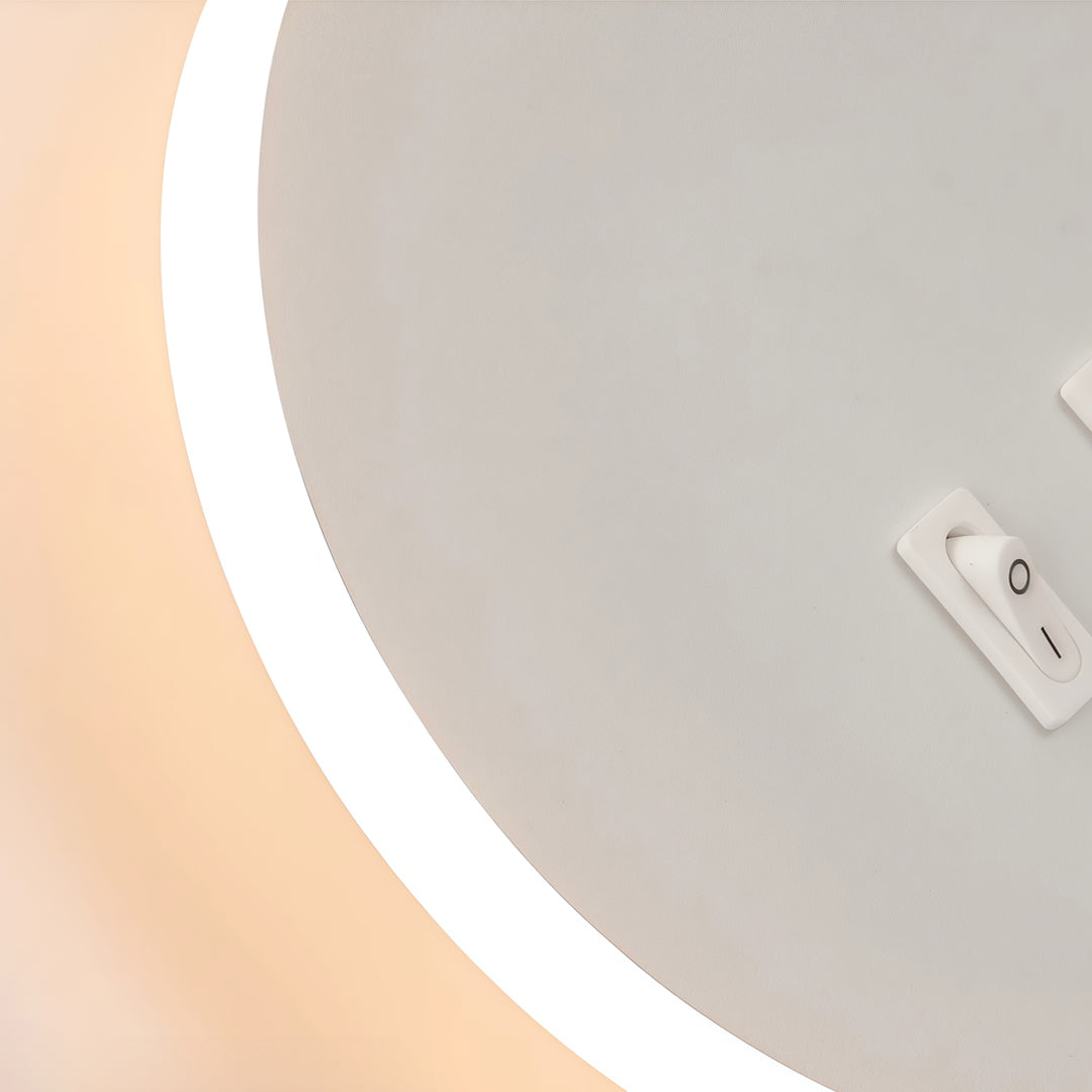 Väggmonterad Sänglampa Kreativ Lampa för Läsning i Metall