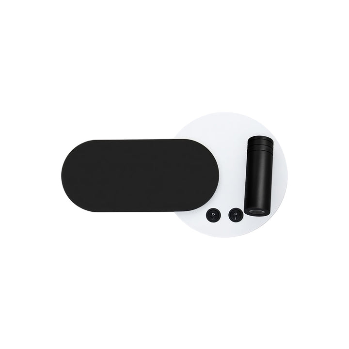 Väggmonterad Sänglampa för Lästid Minimalistisk Rotationslampa