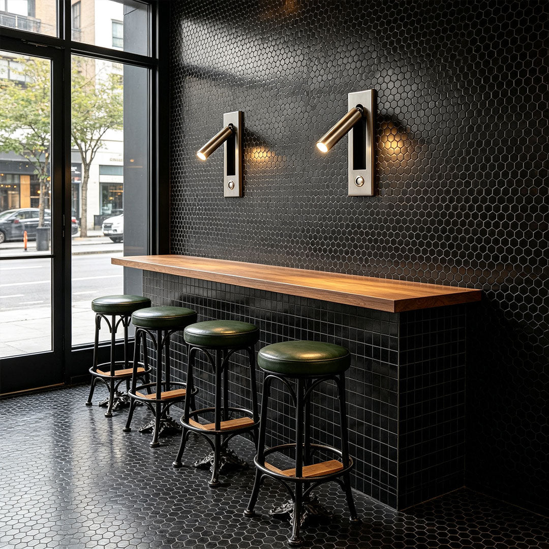Väggmonterade LED-lampor Modern Minimalistisk Lampa för Läsning