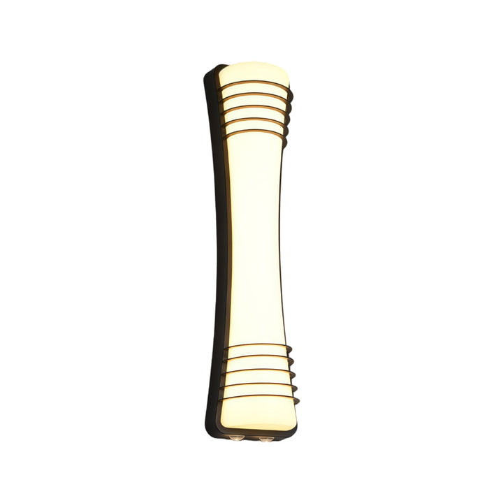 Vägglampa upp och ner Modern Utomhusaluminiumlampa