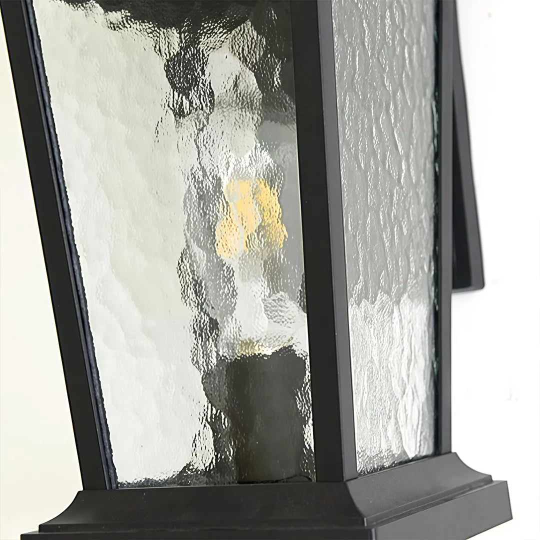 Vägg Vintage Lampor Utomhus Glas Vägglampa